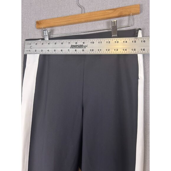 Athleta Interstellar Tight Pants Women's 10 Black Colorblock Athleisure Travel - Picture 2 of 13